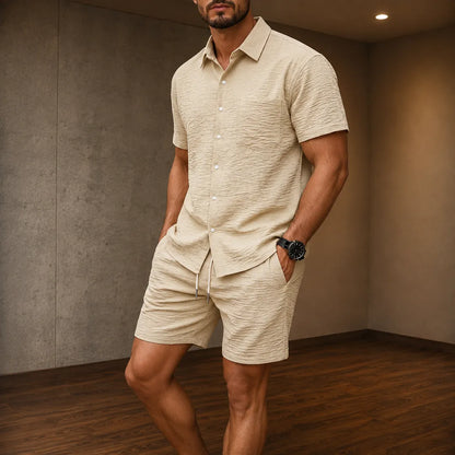 Textured Casual Set