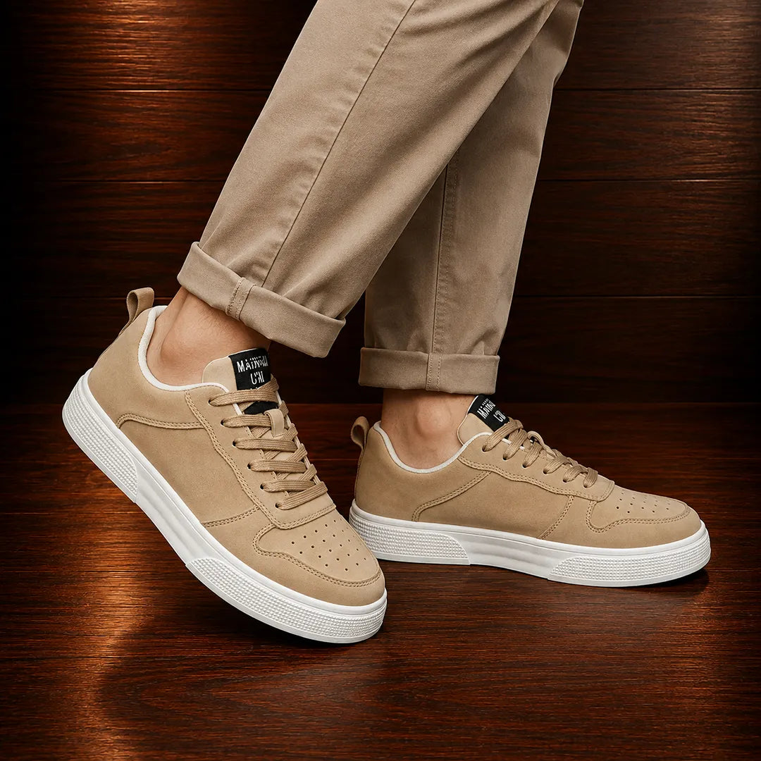 Textured Casual Sneakers