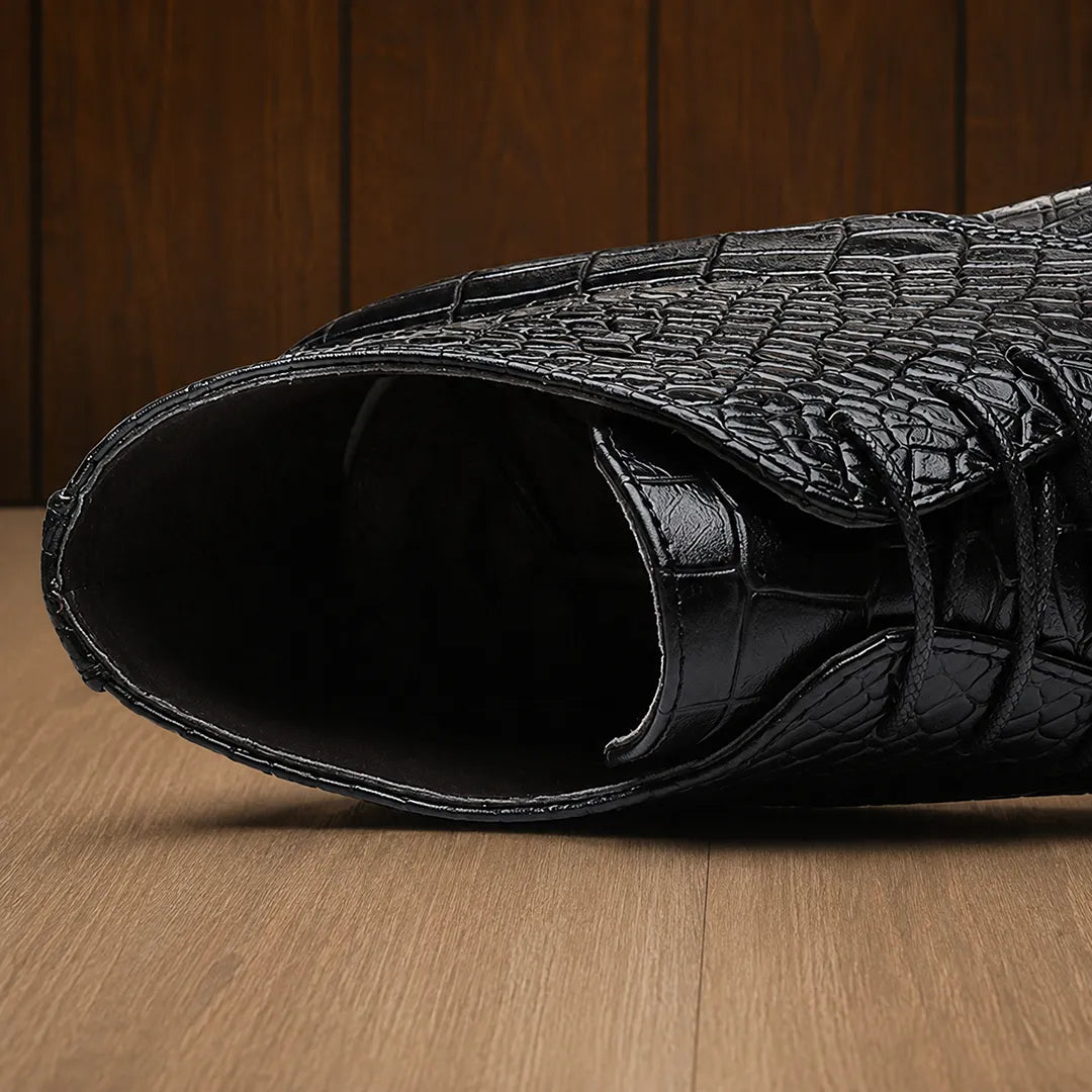 Textured Lace Oxfords