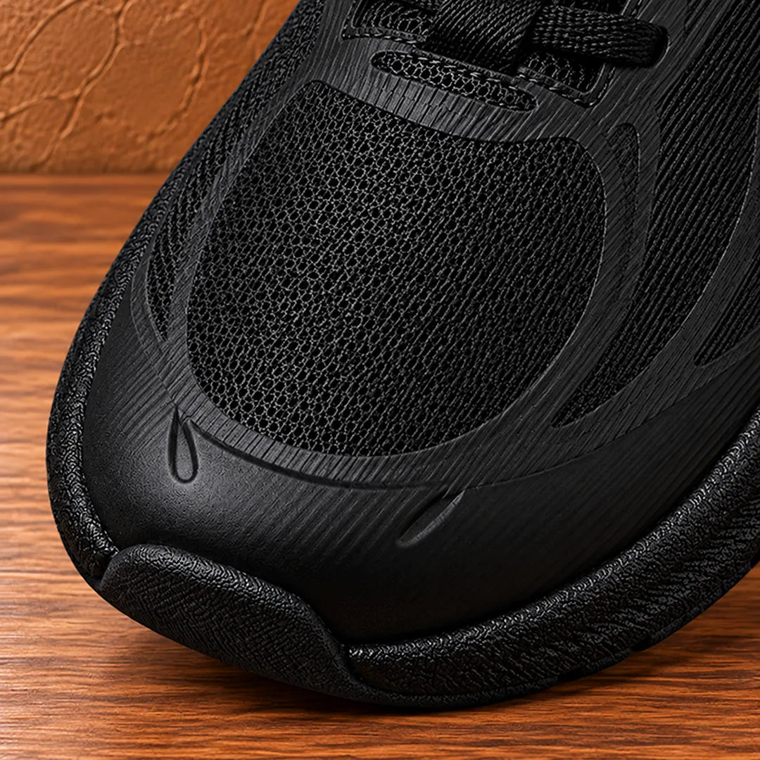 Textured Panel Sneakers