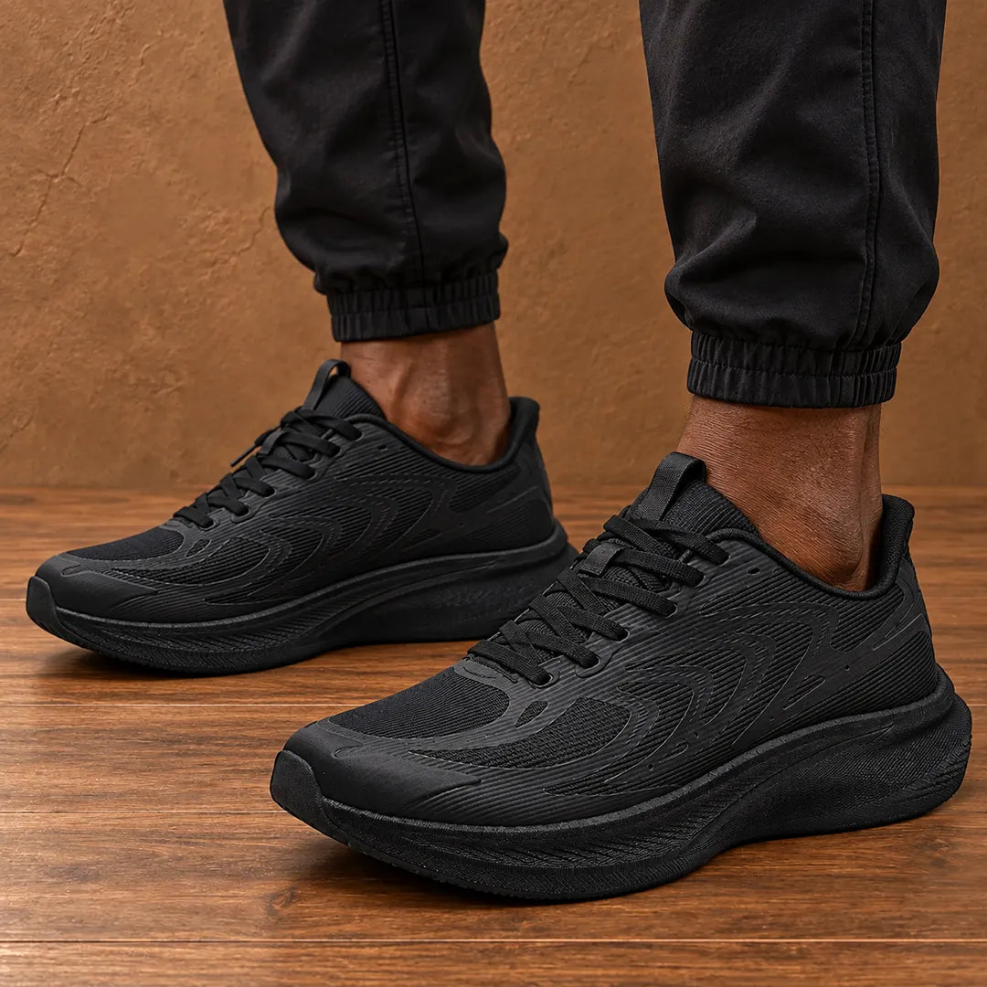 Textured Panel Sneakers
