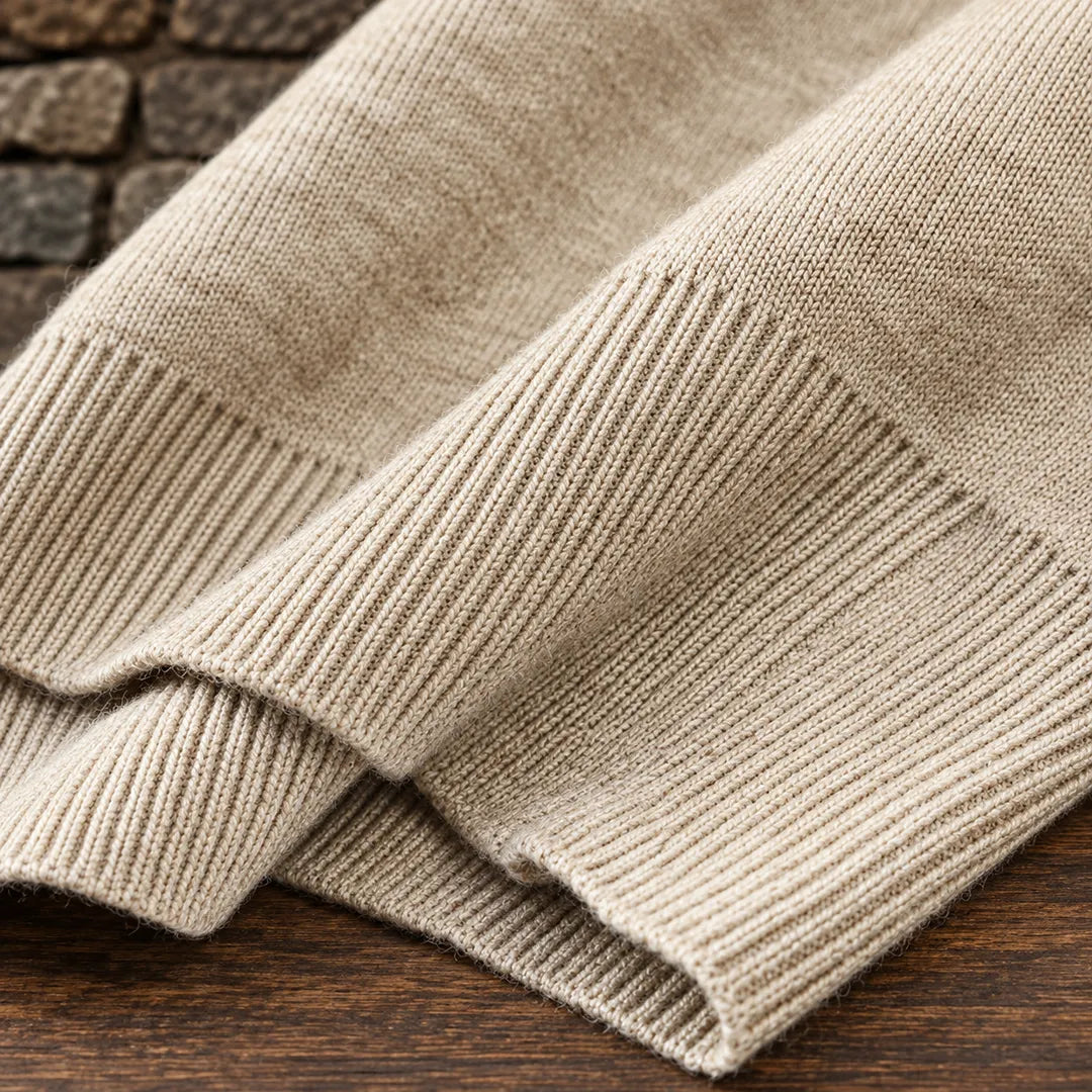 Textured Ribbed Sweater