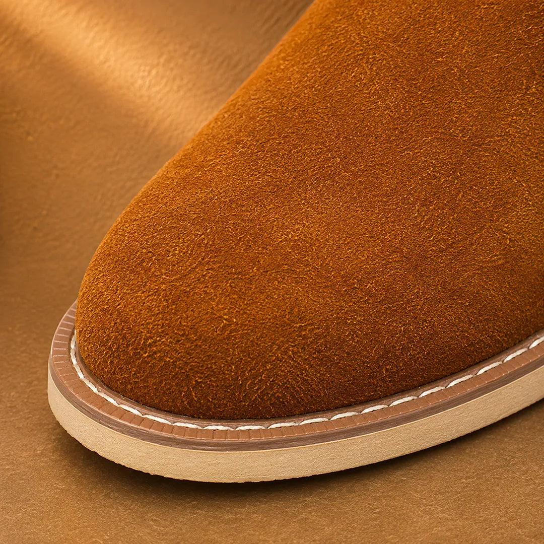 Textured Side-Zip Boots