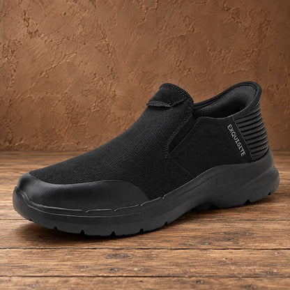 Textured Slip-On Sneakers