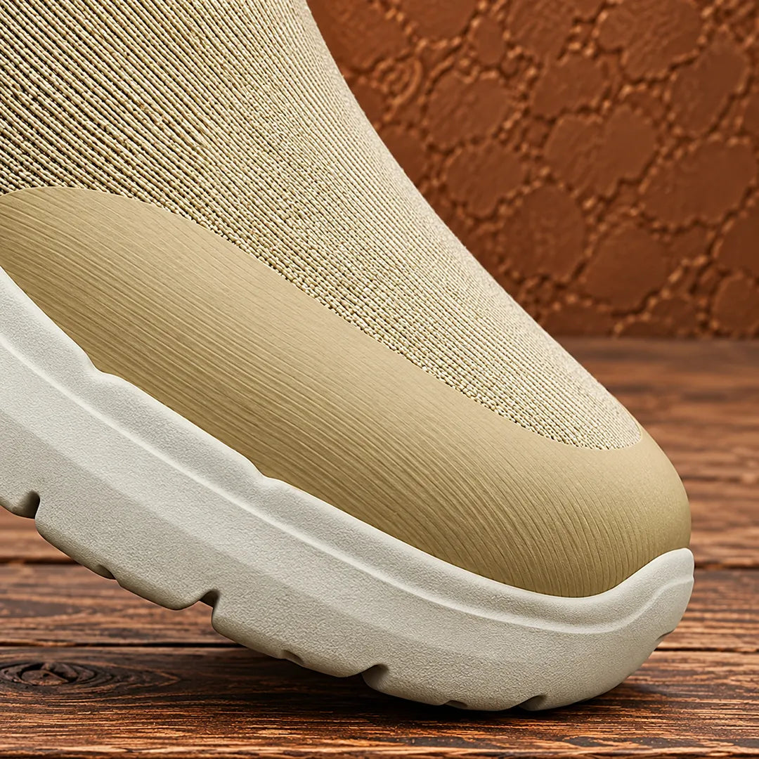 Textured Slip-On Sneakers