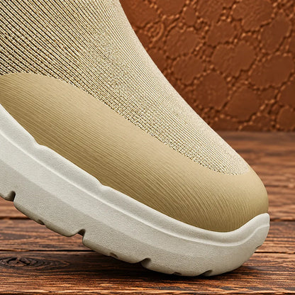 Textured Slip-On Sneakers