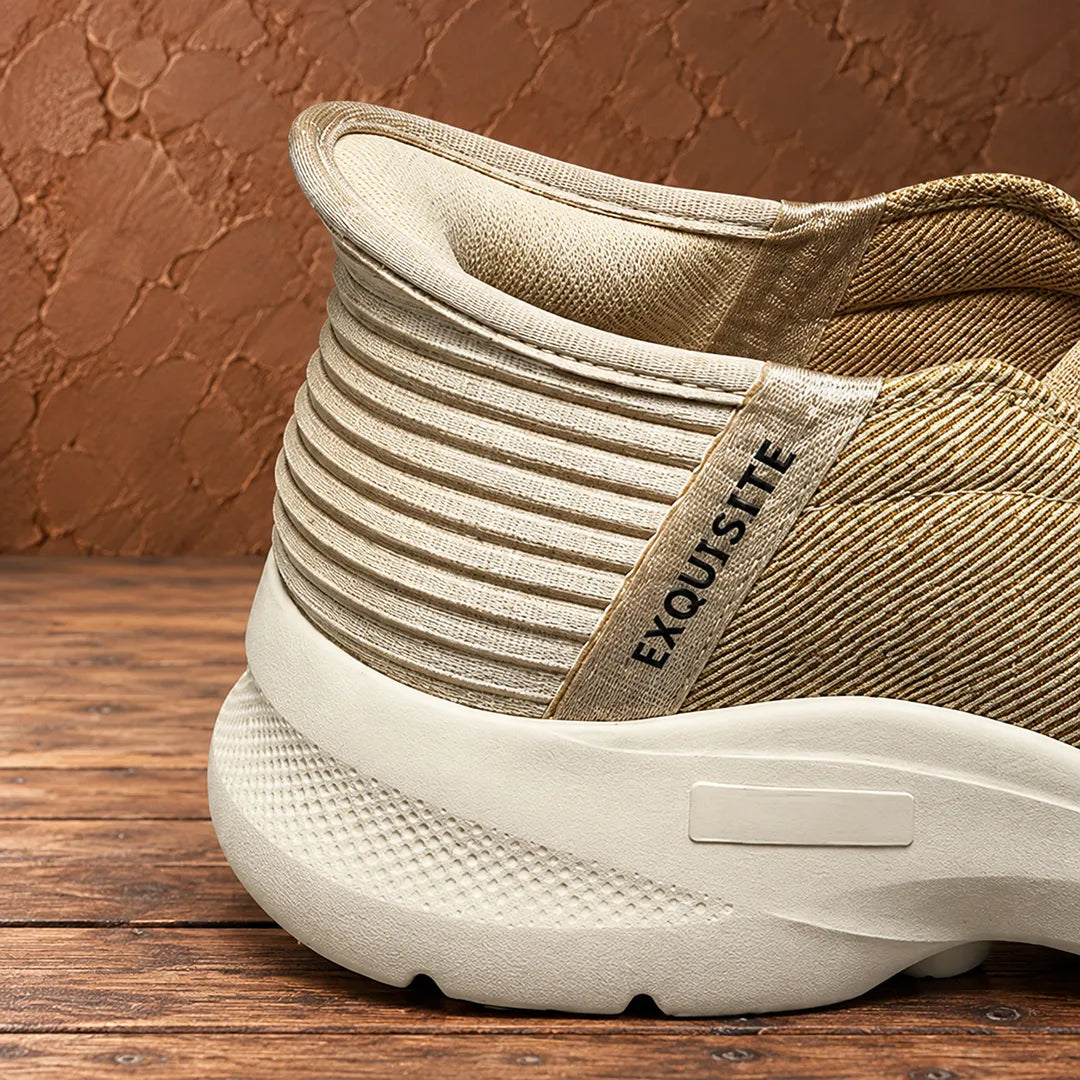 Textured Slip-On Sneakers
