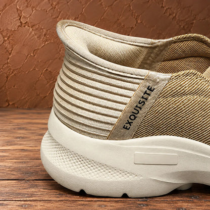 Textured Slip-On Sneakers