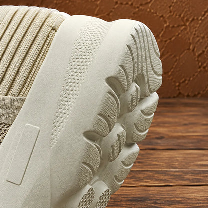 Textured Slip-On Sneakers