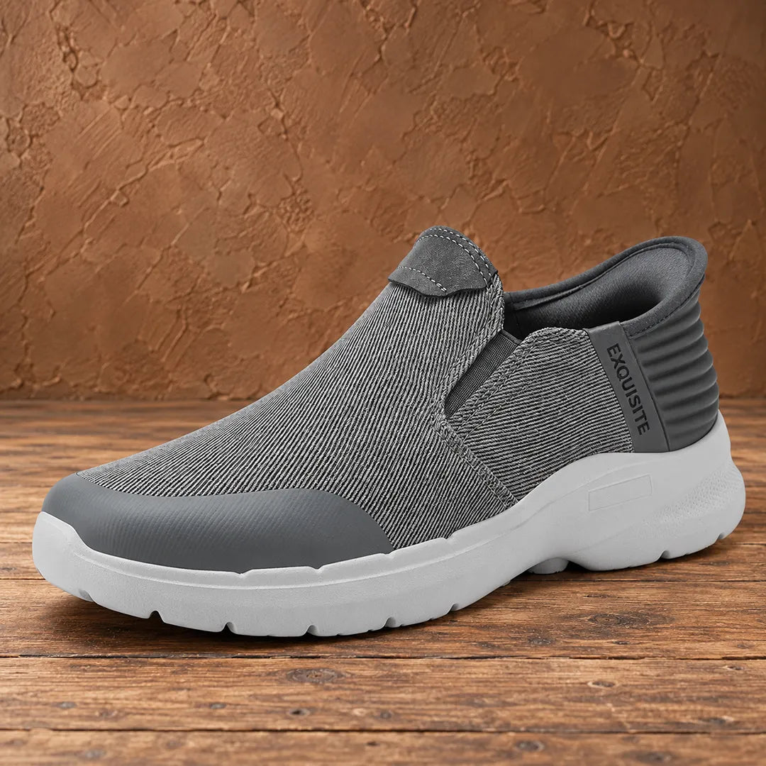 Textured Slip-On Sneakers