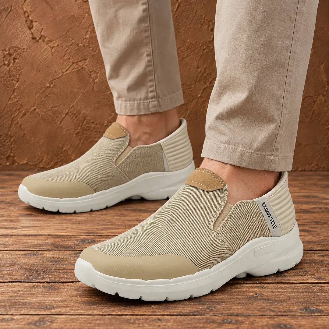 Textured Slip-On Sneakers