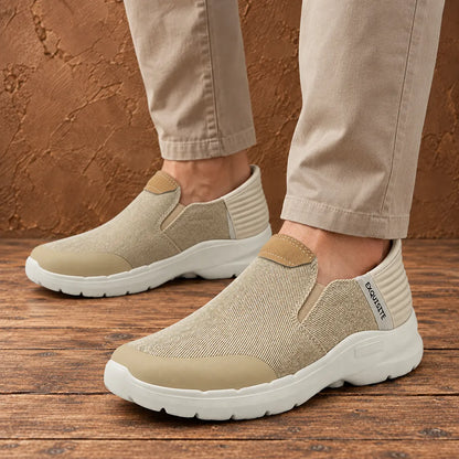 Textured Slip-On Sneakers