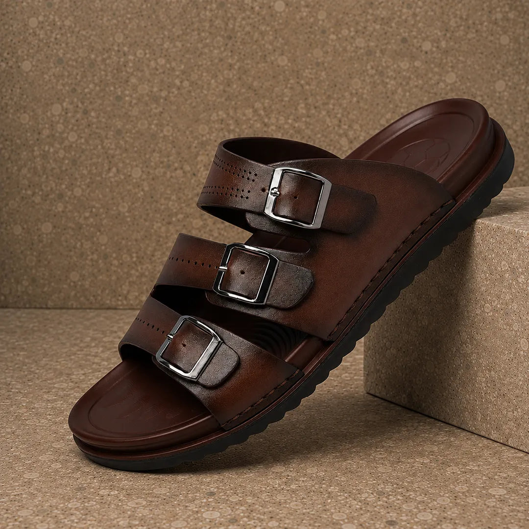 Triple Strap Sandals