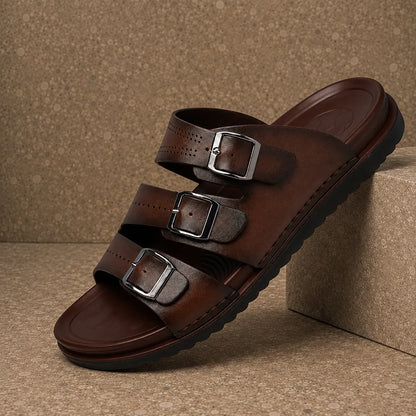 Triple Strap Sandals