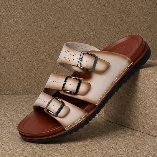 Triple Strap Sandals