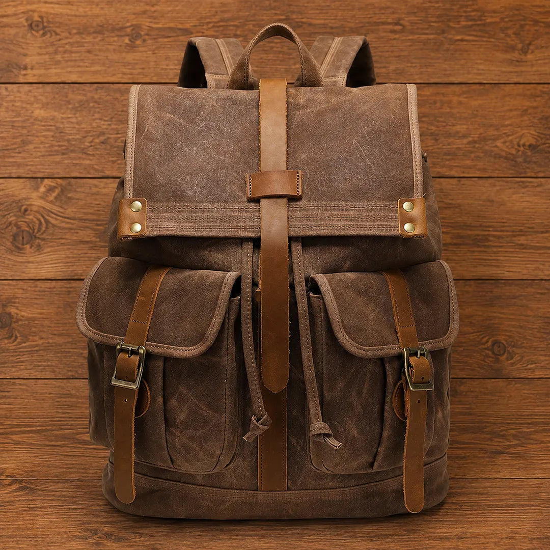 Vintage Canvas Backpack