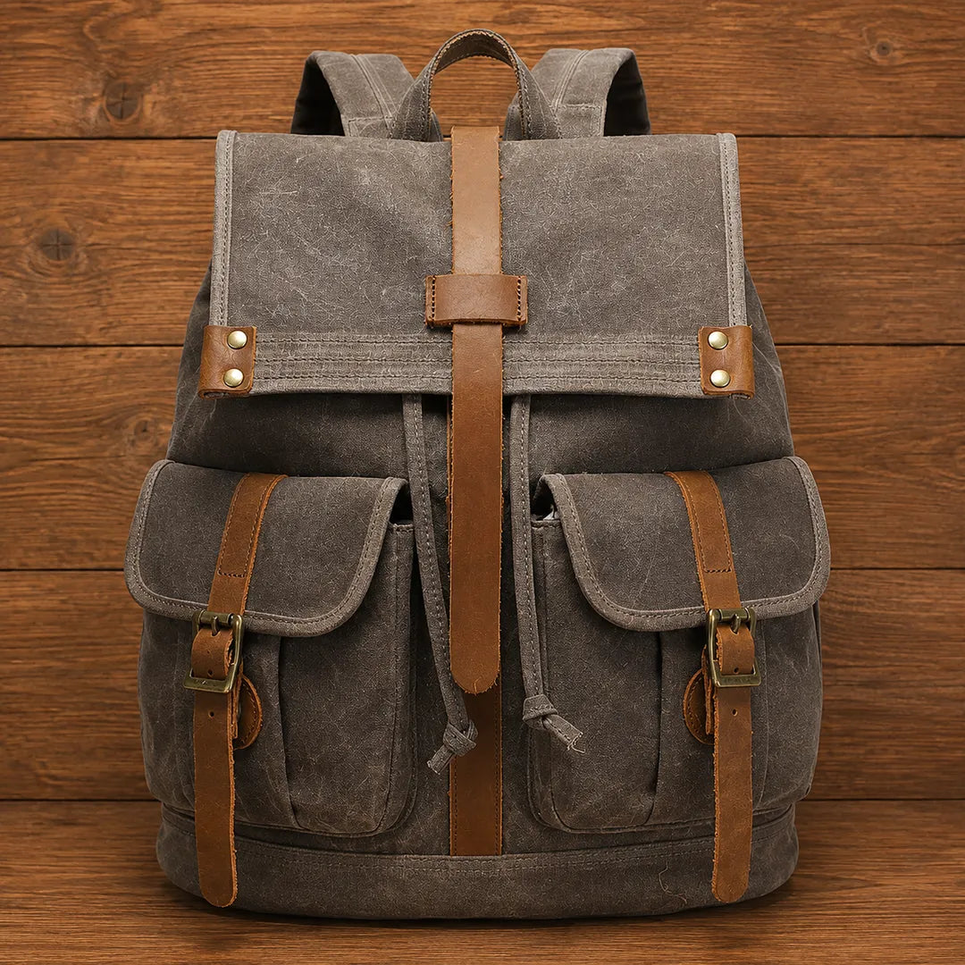 Vintage Canvas Backpack