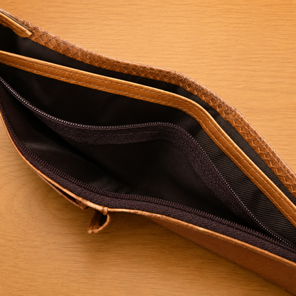 Vintage Embossed Bifold Wallet