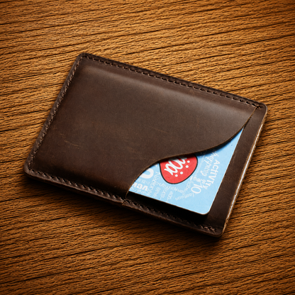 Leather Card Holder Wallet