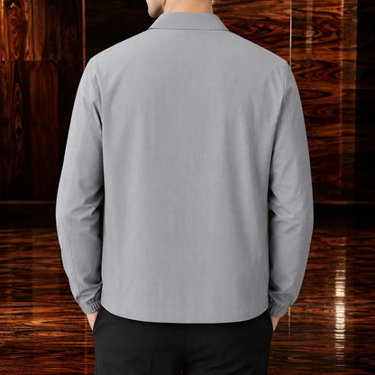 Zip-Up Collared Jacket