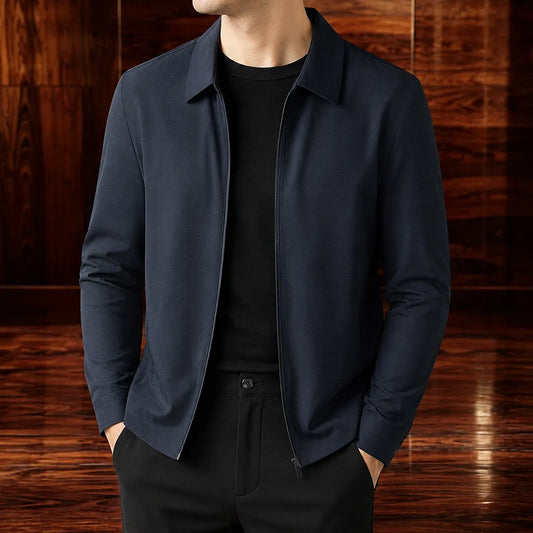 Zip-Up Collared Jacket