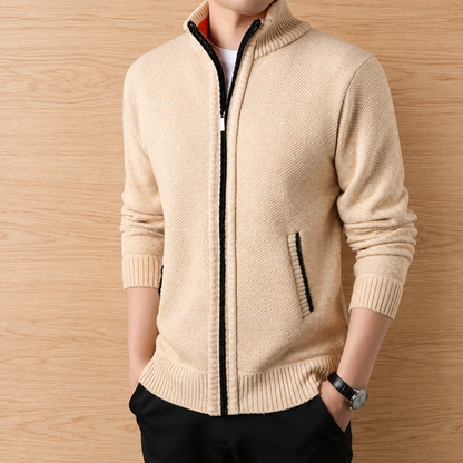 Zip Knit Cardigan