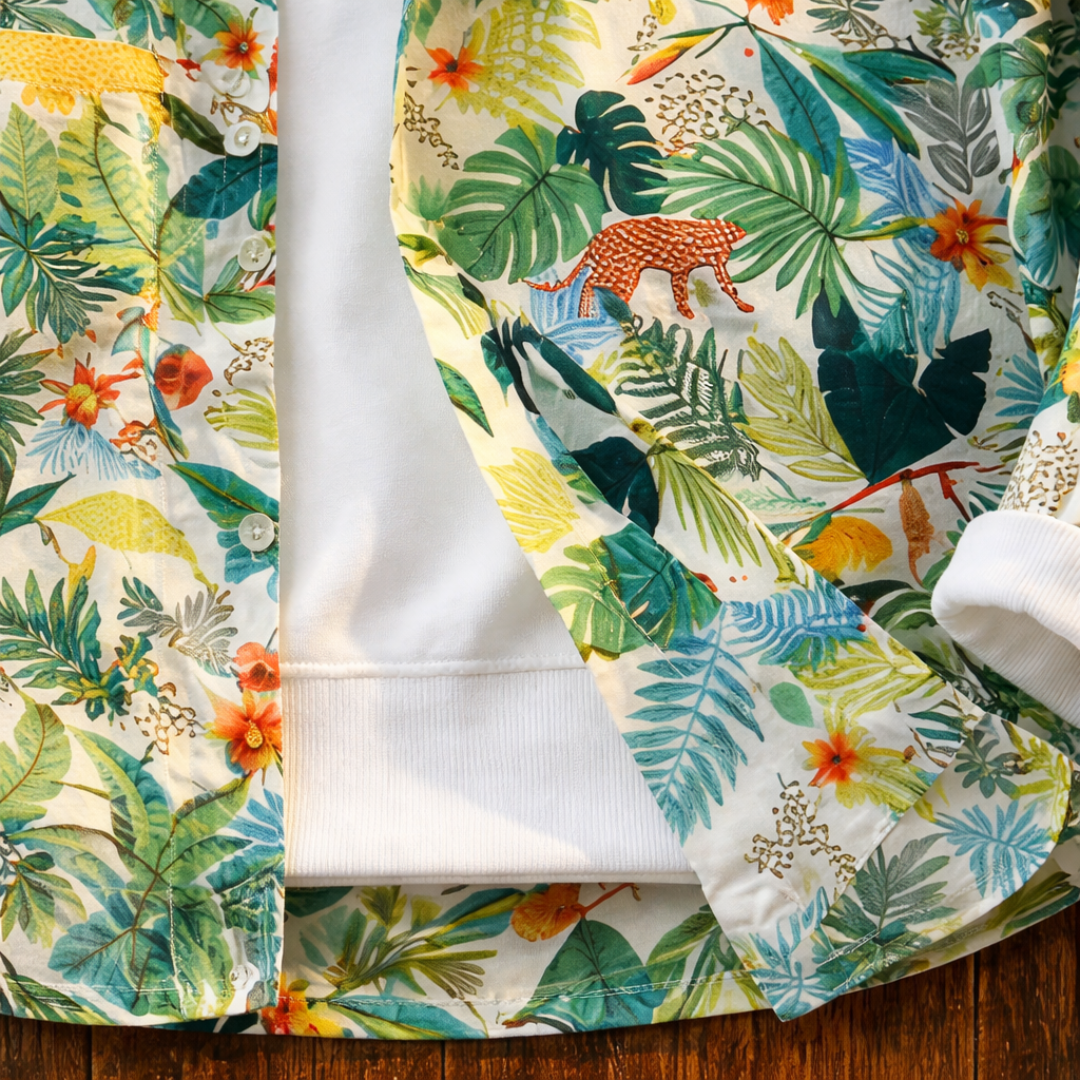 Spring Floral Shirt