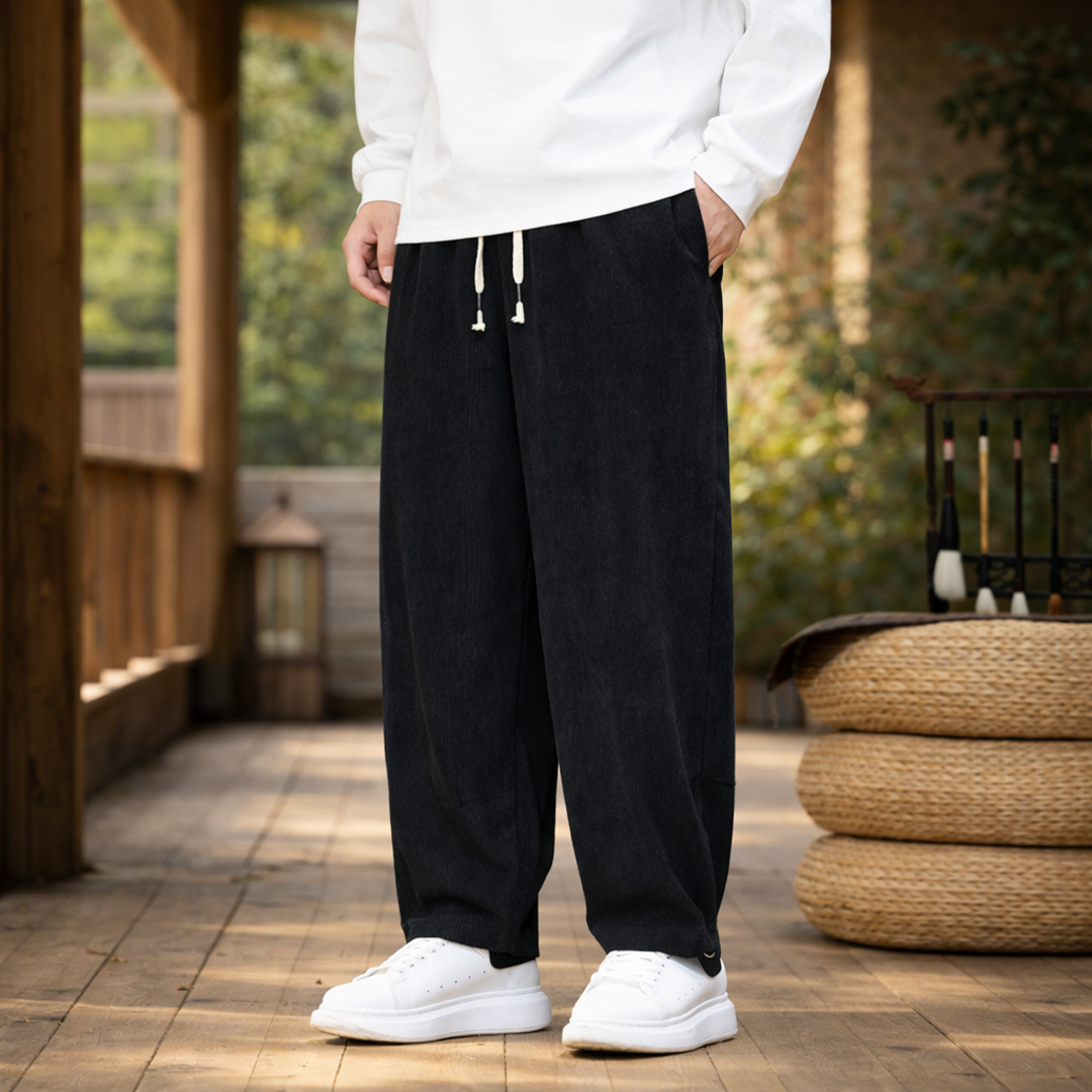 Retro Straight Pants