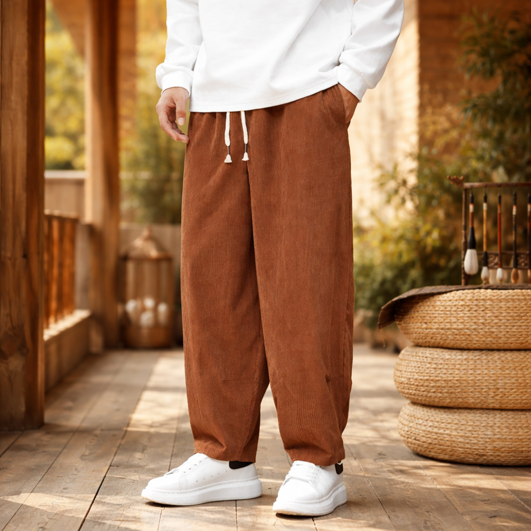Retro Straight Pants